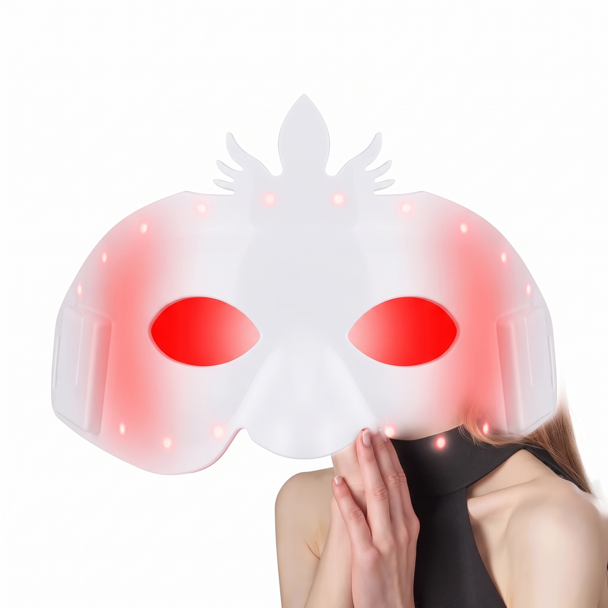 Radia LED Red Light Therapy Face Mask on white background