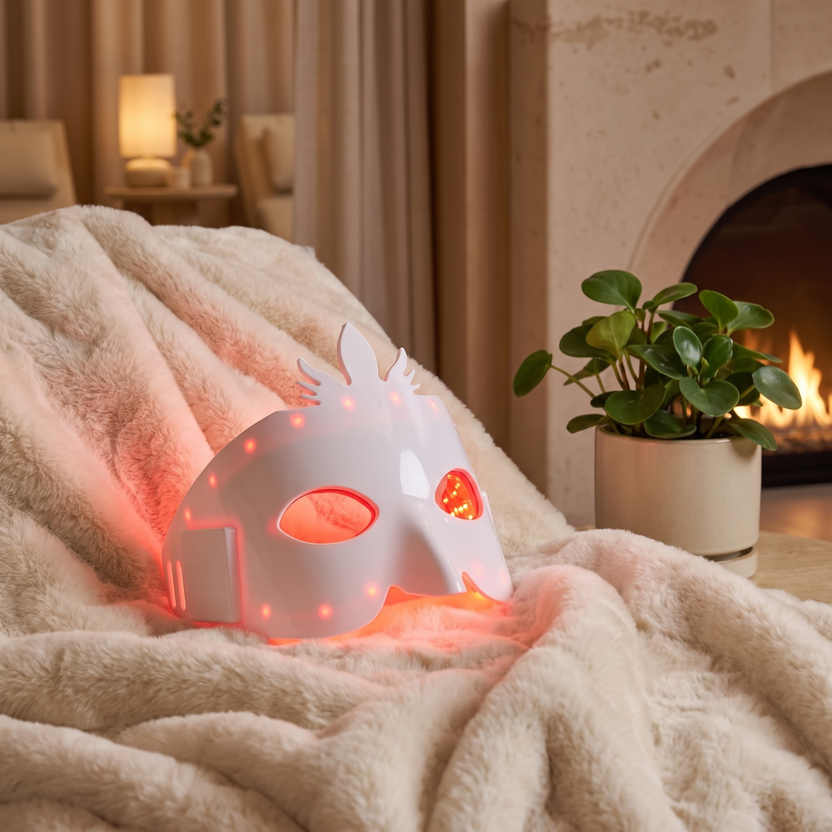 Radia LED Red Light Therapy Face Mask lifestyle