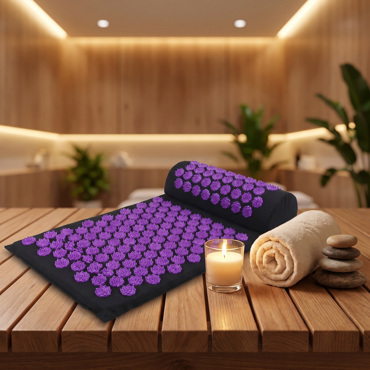 ZenPoint Acupressure Mat spa styling