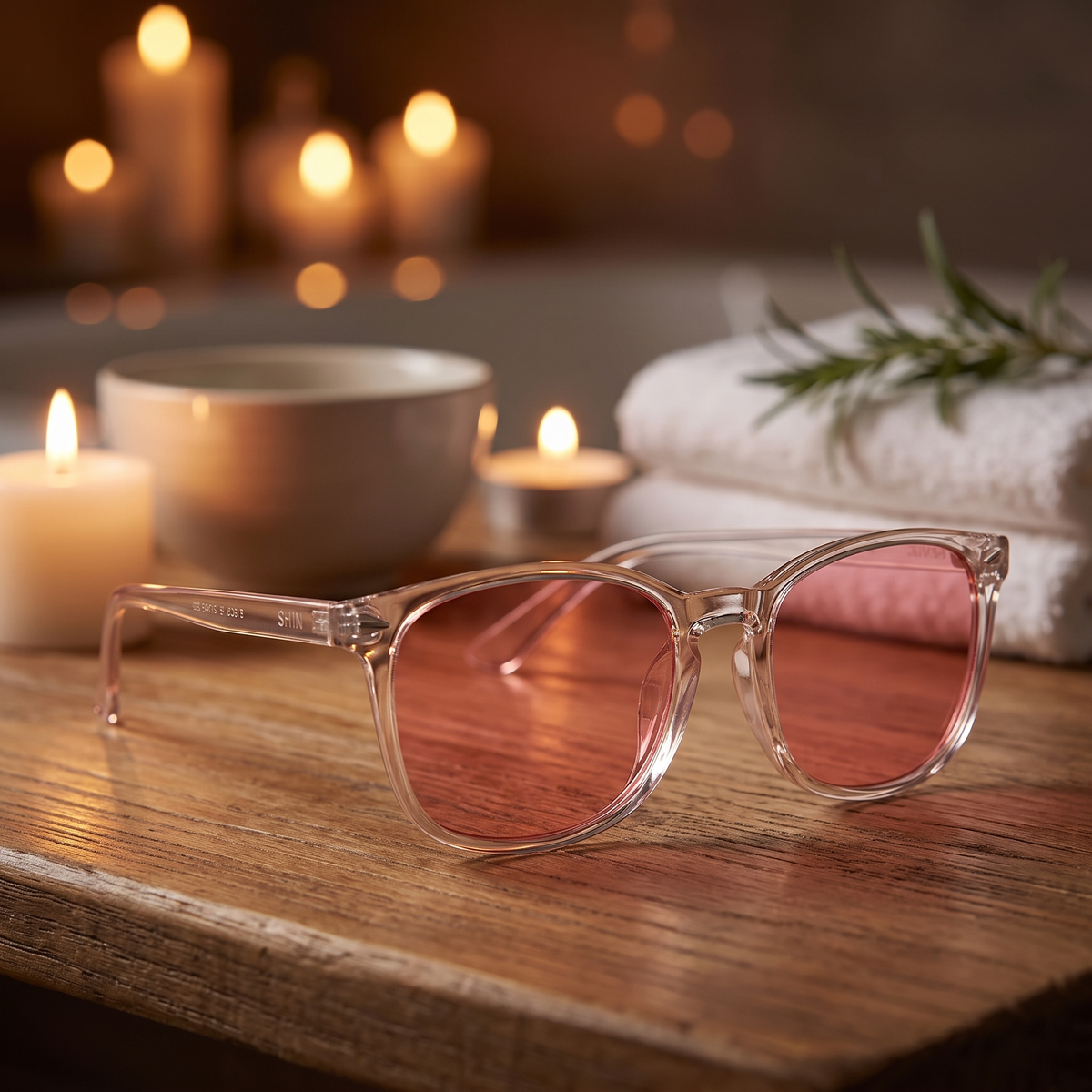 Clarion FL-41 Migraine Glasses close-up